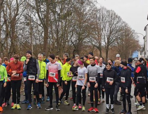 Start der 36. Winterlaufserie „Rund um den Haugnisberg“ in Ochtendung